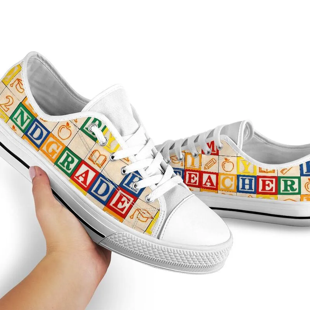 2Nd Grade Teacher Al Wooden Shoes Shoes, Teacher Shoes, Low Top Sneakers