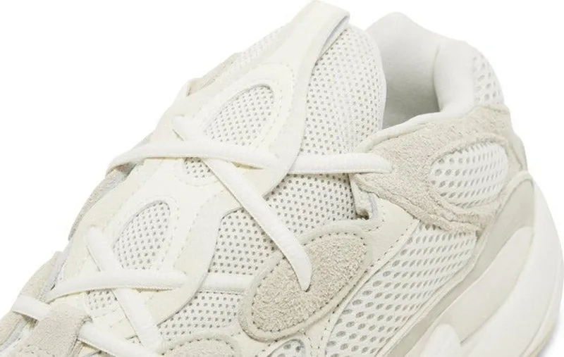 Adidas Yeezy 500 'Bone White' 2023, light grey/multicolor