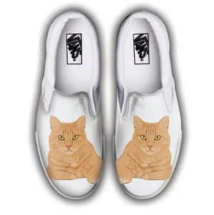 Baggins Original Slip-On Orange Tabby Cat