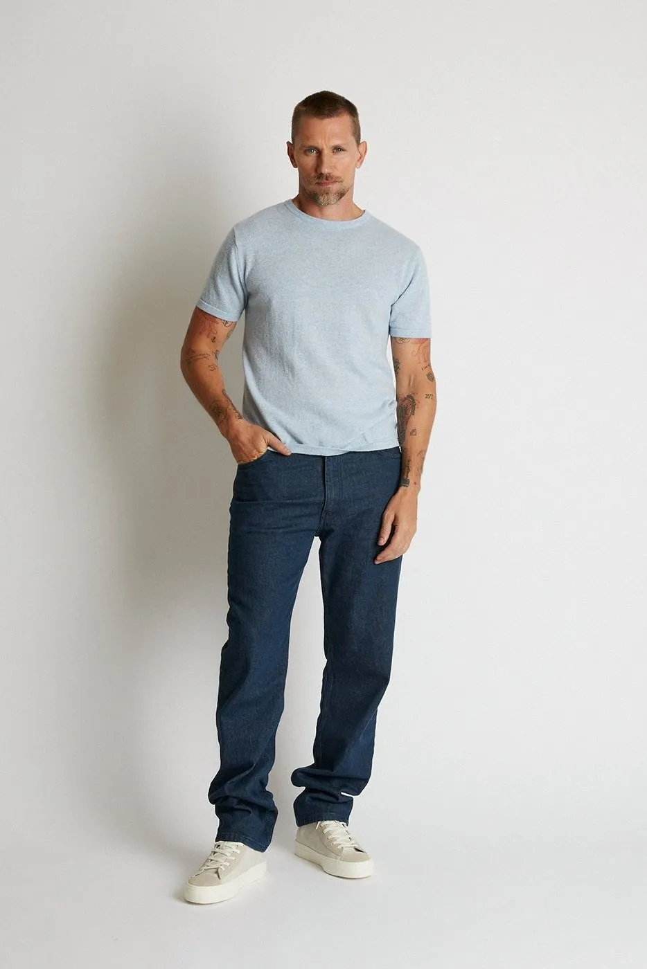   Beryll Matteo Cashmere Shirt | Sky Blue