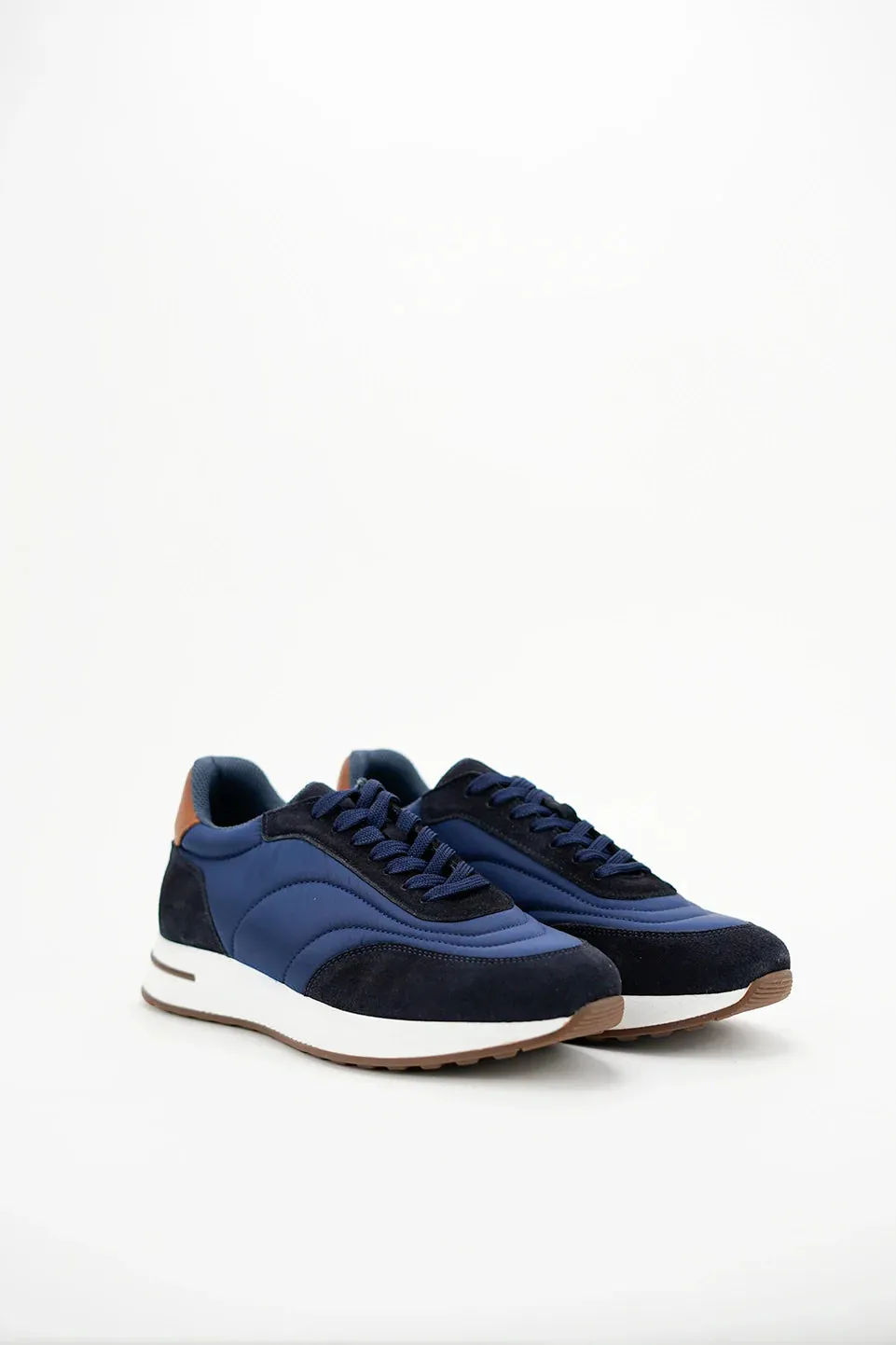 Casual Navy Comfortable Shoes With Laces