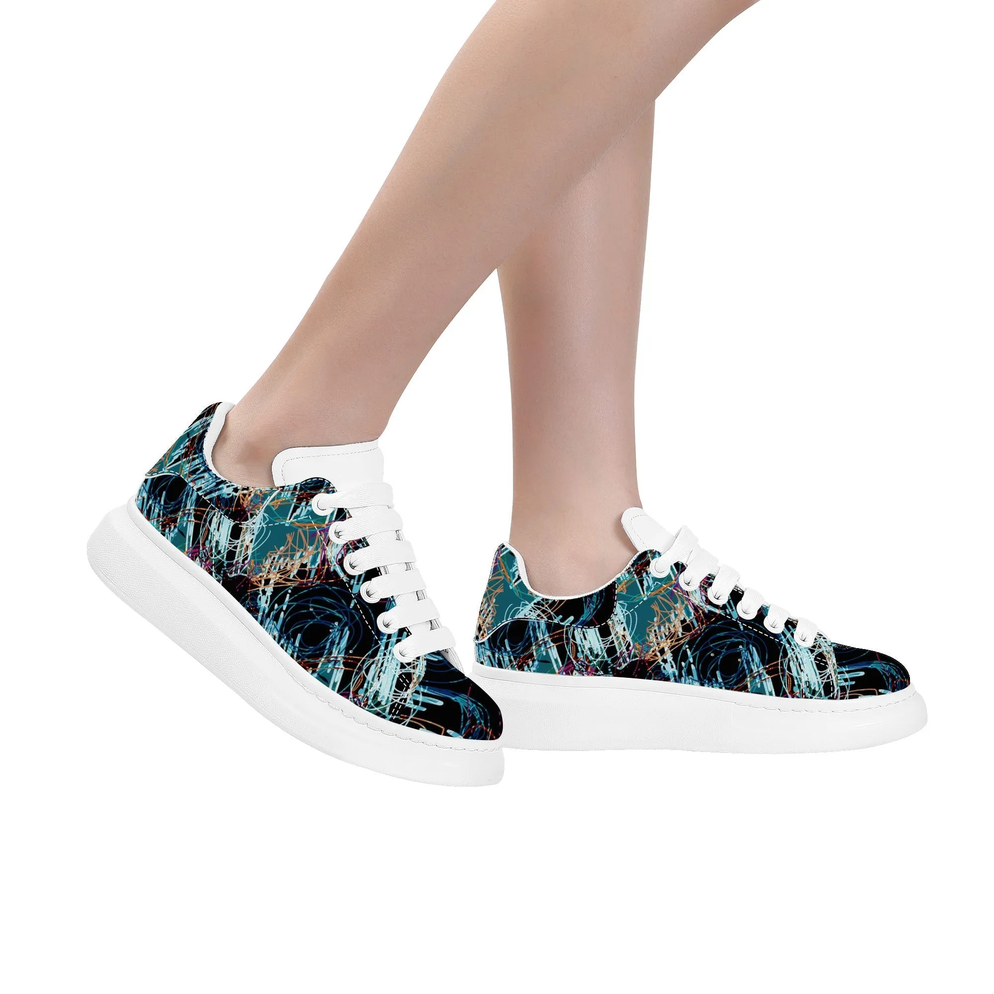 Designer Heighten Shoes Low Top - D69 X3