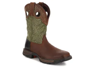 Durango Maverick XP boots, green/dark brown