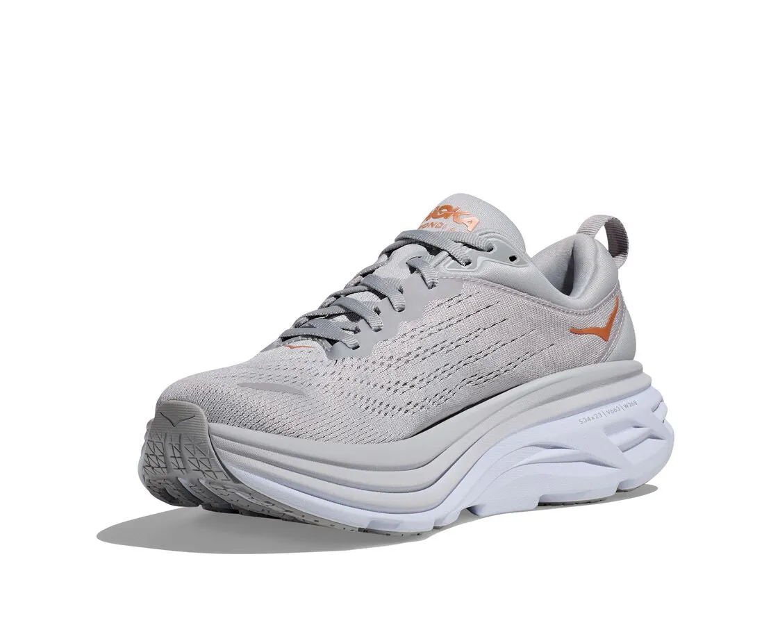 HOKA - Womens Bondi 8 Harbor Mist / Lunar Rock