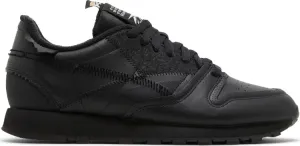 Maison margiela x classic leather 'memory of - black' Reebok sneakers, black