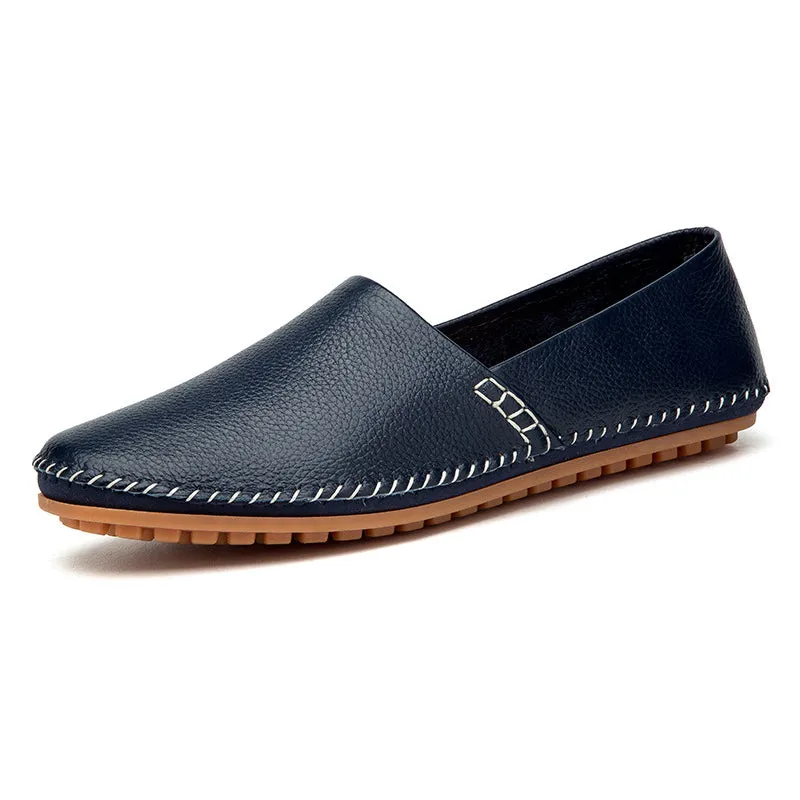 Men's Lightweight Walking Flat Heels Slip-on Shoes