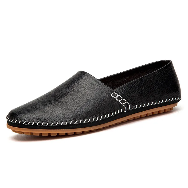 Men's Lightweight Walking Flat Heels Slip-on Shoes