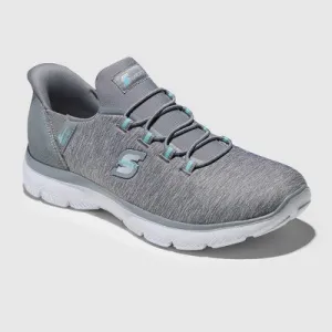 New - S Sport By Skechers Women's Syrka Step-Ins Sneakers - Gray 10