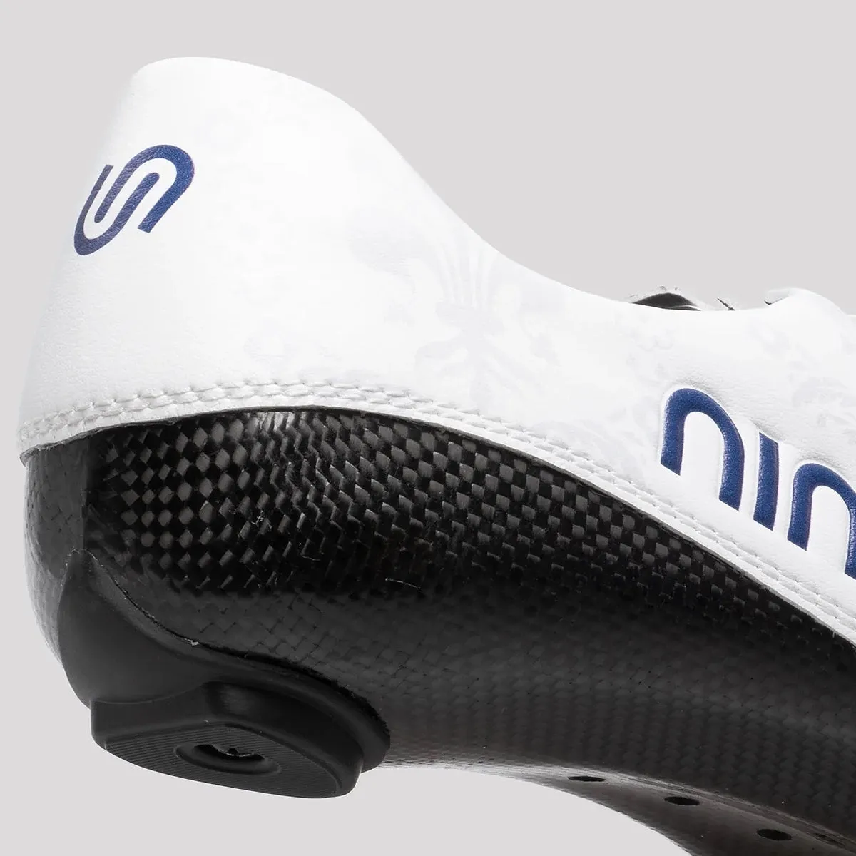 NIMBL Road Cycling Shoes Exceed Ultimate Fleur de Lis - White