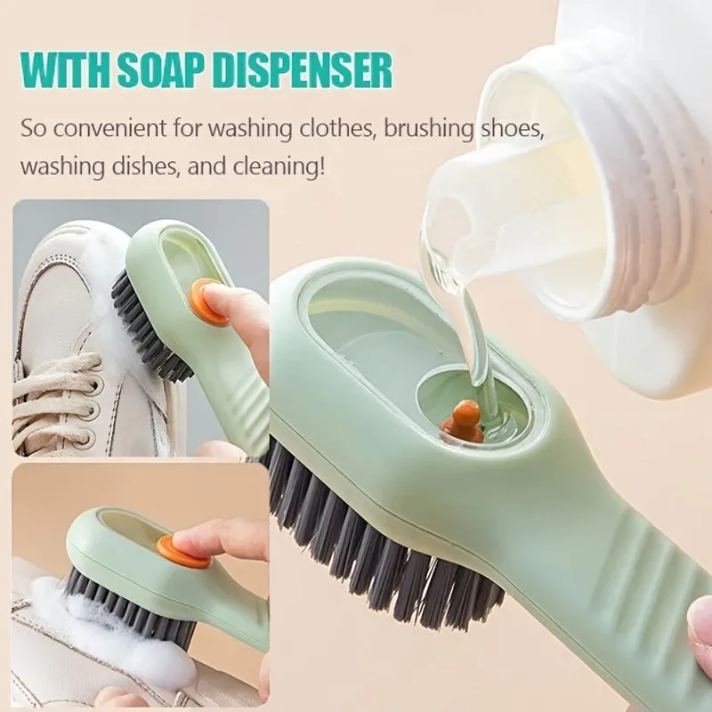 Portable Shoe Cleaning Brush Lightweight  Effective Stain Remover