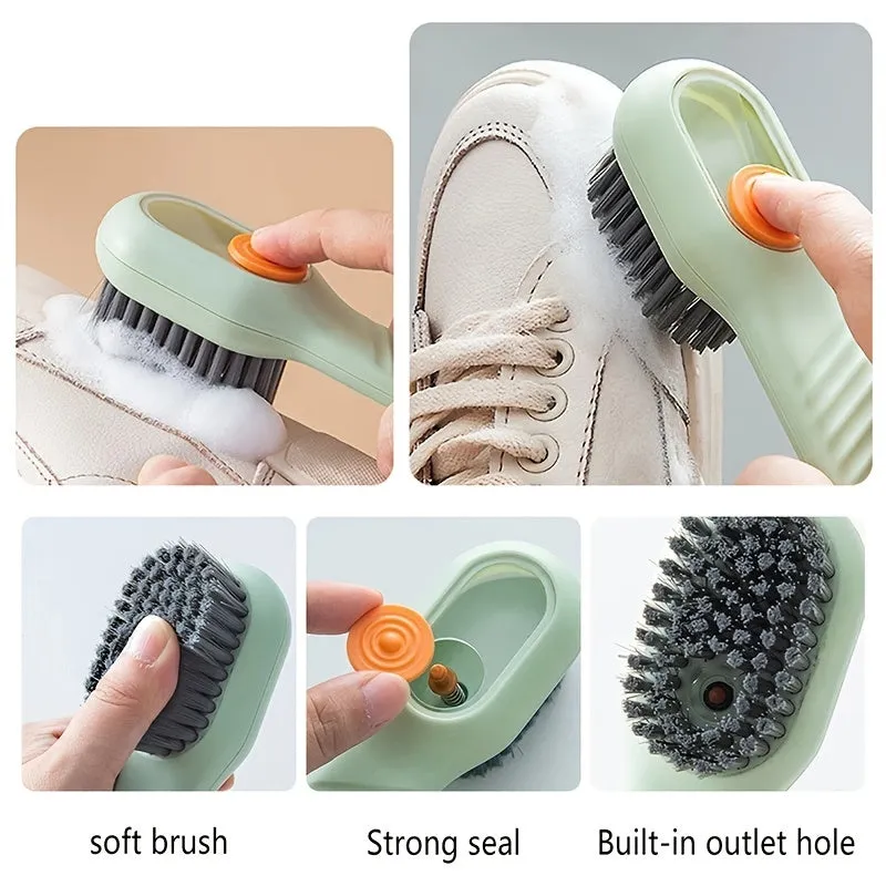 Portable Shoe Cleaning Brush Lightweight  Effective Stain Remover