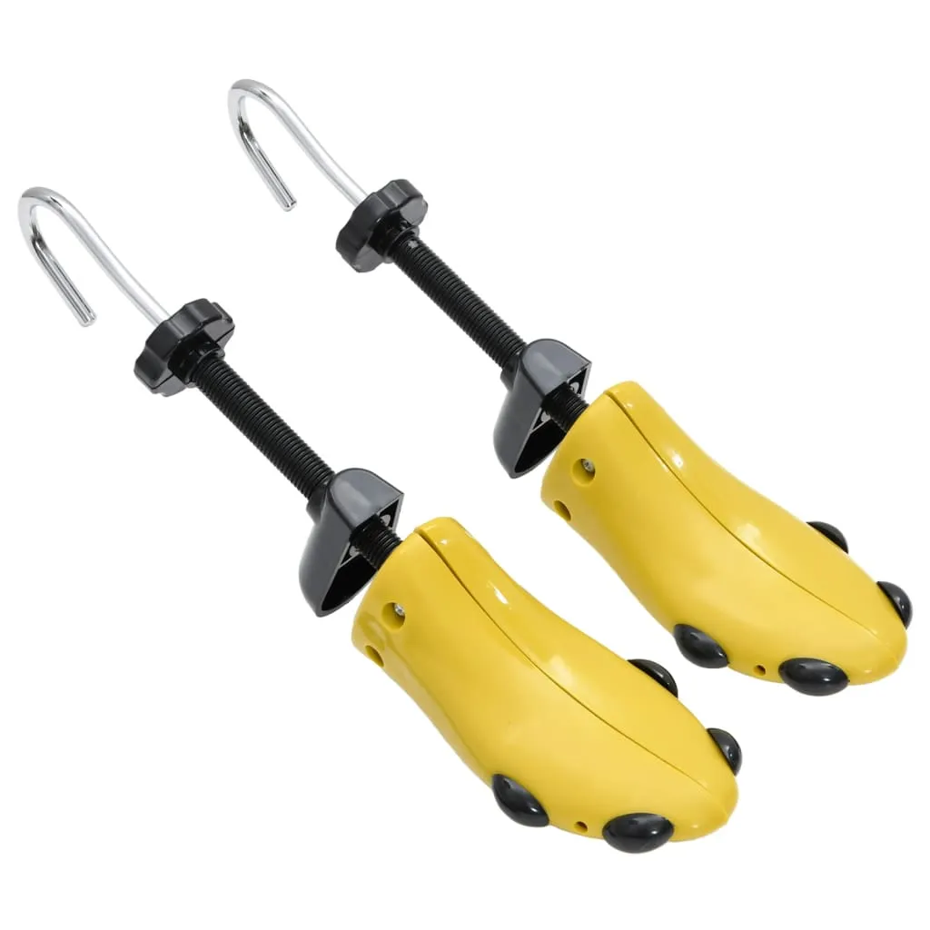 Shoe Stretchers with Shoe Horn Yellow EU 37-41 Plastic