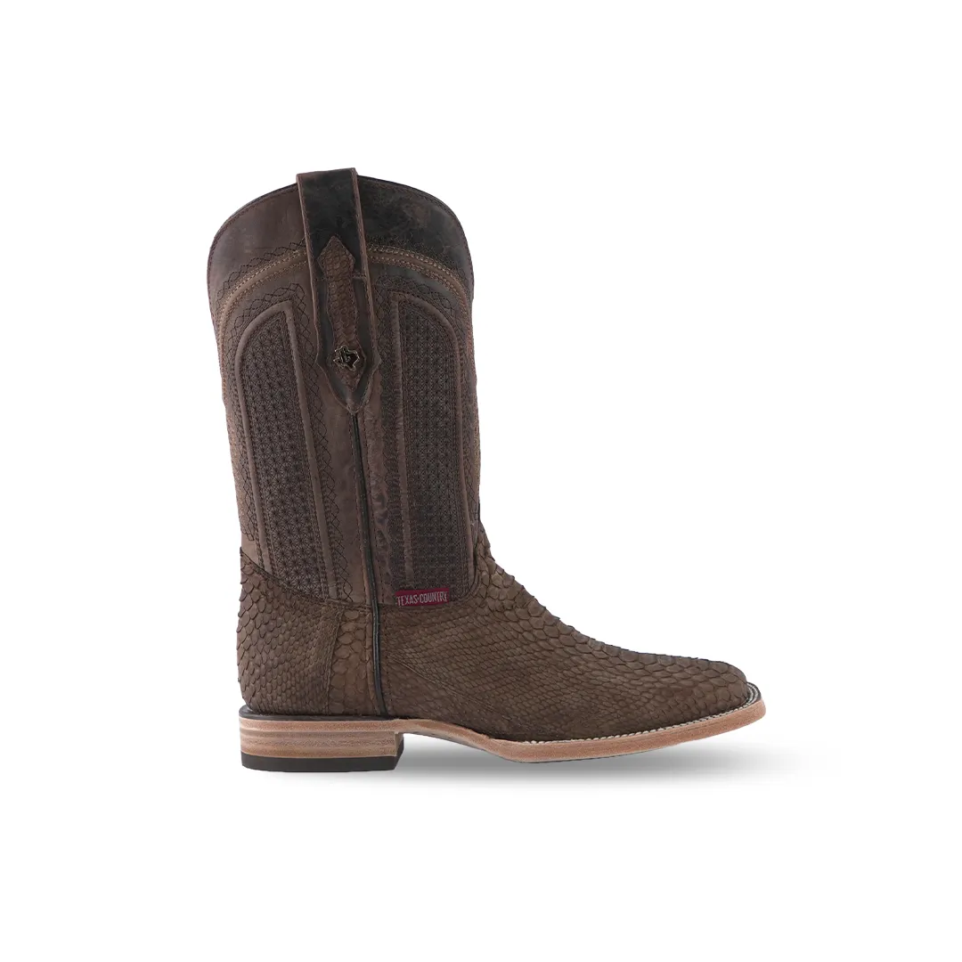 Texas Country Boot Python Tamarindo PN30