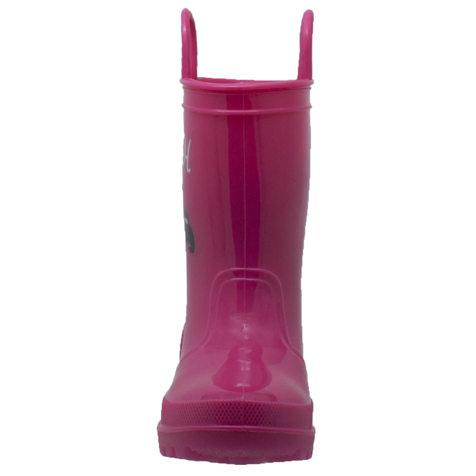 Toddler's PVC Boot with Light-Up Outsole Pink - CI-5009