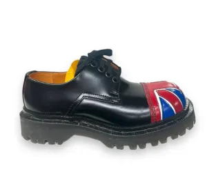 Tredair Union Jack Capped Tie Oxford Shoe