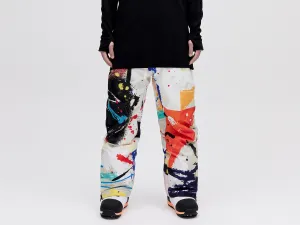 Wadded Ski Pant - Light Splatter