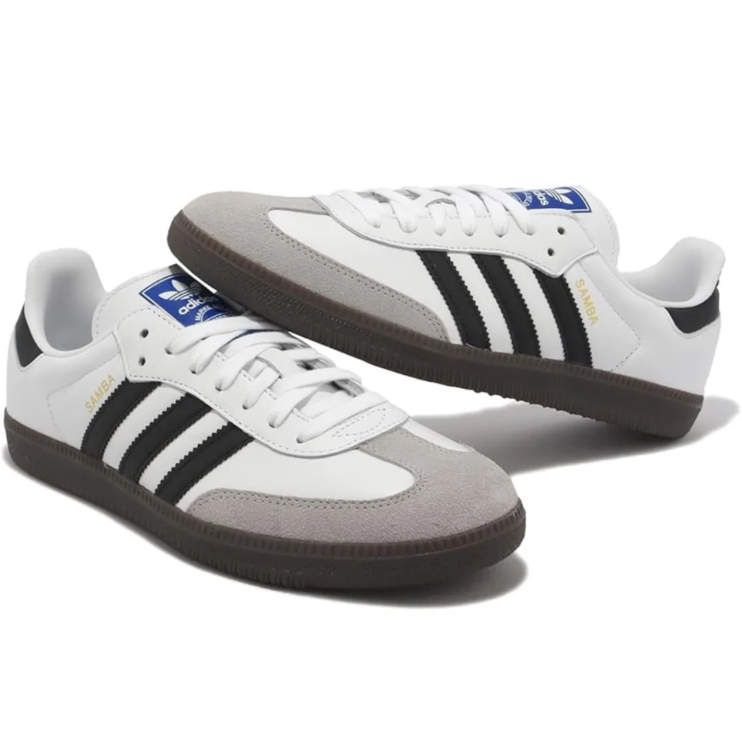 Women Samba Sneakers-2 (Black & White)